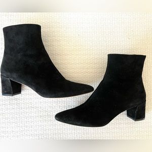 Vince suede heeled boots